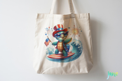 Sea Turtle 4th of July Clipart Product Image 3