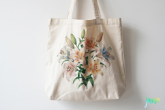 Watercolor Spring Flowers Clipart Product Image 3