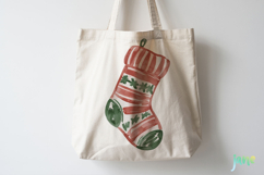 Watercolor Vintage Christmas Clipart Product Image 3