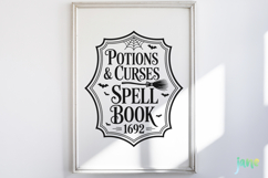 Halloween Vintage Sign SVG Product Image 5