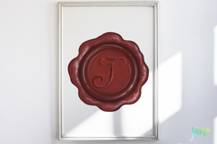 Red Wax Stamp Letter Clipart Product Image 5