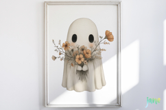 Vintage Fall Ghost Sublimation Product Image 5