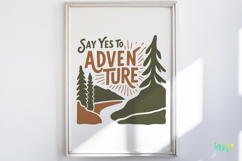 Vintage Outdoor Adventure &amp; Camping SVG Product Image 5
