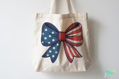 America Bow 4th of July Sublimation Product Image 3