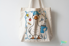 Goose Back To School Png Sublimation Product Image 3
