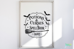 Halloween Vintage Sign SVG Product Image 5