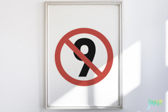 Sign Alphabet SVG PNG Sublimation Product Image 5