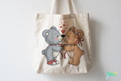 Valentine Teddy Bear Clipart Product Image 3