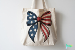 America Bow 4th of July Sublimation Product Image 3