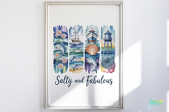 Fisherman Brushstroke Clipart Product Image 5