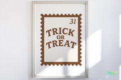 Halloween Postage Stamp SVG Product Image 5