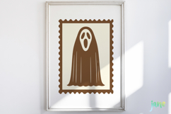 Halloween Postage Stamp SVG Product Image 5