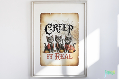Retro Halloween Quotes Sublimation Product Image 5
