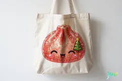 Glitter Christmas Dumpling Clipart Product Image 4