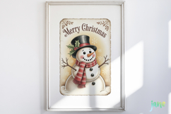 Retro Christmas Quotes Labels Product Image 5