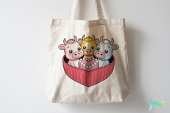 Animal Couple Hug Cupcake Product Image 3