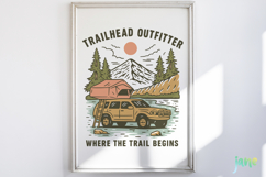 Vintage Outdoor Adventure &amp; Camping SVG Product Image 5