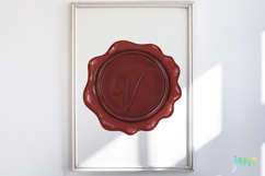 Red Wax Stamp Letter Clipart Product Image 5
