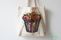 Mardi Gras Watercolor Clipart Product Image 3