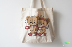 Valentine Teddy Bear Clipart Product Image 3