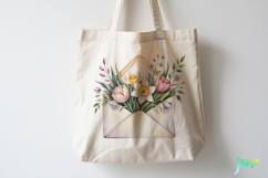 Watercolor Spring Flowers Clipart Product Image 3