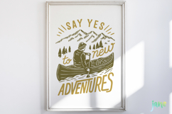 Vintage Outdoor Adventure &amp; Camping SVG Product Image 5