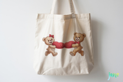 Valentine Teddy Bear Clipart Product Image 3