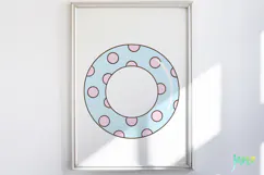 Retro Summer Pool Party SVG PNG Clipart Product Image 5