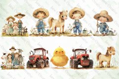 Whimsical Family Farm Sublimation Product Image 5