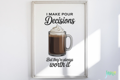 Beer And Coffee Themed Kitchen Towel PNG Product Image 3