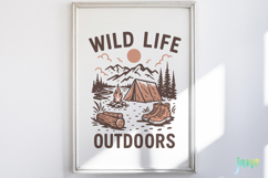 Vintage Outdoor Adventure &amp; Camping SVG Product Image 5