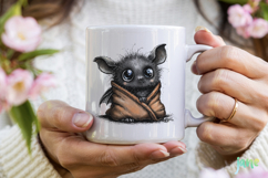 Quirky Bat Clipart Sublimation Product Image 6