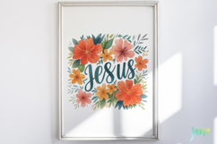 Floral Christian Png Sublimation Product Image 5