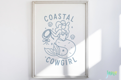 Coastal Cowgirl Svg Sublimation Product Image 5