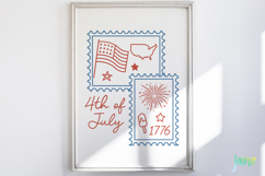Coquette Bow 4th Of July Svg Product Image 5