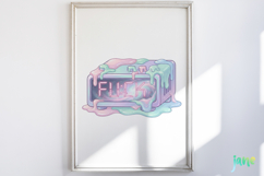 Aesthetic Meltdown Clipart PNG Product Image 2