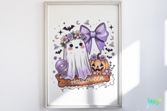Cute Ghost Halloween Png Clipart Product Image 4