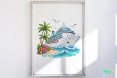 Cruise Ship Clipart Product Image 5
