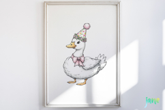 Vintage Goose Clipart Product Image 2