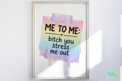 Aesthetic Meltdown Clipart PNG Product Image 2