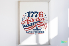 Retro 250th Anniversary USA Png Clipart Product Image 2