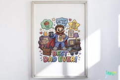 Funny Dad Sticker PNG Product Image 2