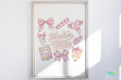 Teacher Png Sublimation Clipart Product Image 2