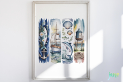 Fisherman Brushstroke Clipart Product Image 4