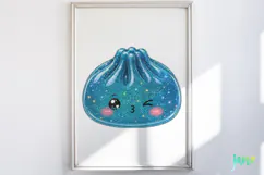 Glitter Dumpling Clipart Product Image 5