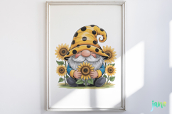 Cute Gnome In Summer Clipart Product Image 5