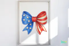 Coquette 4th of July Png Clipart Product Image 2