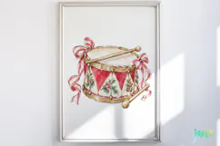 Cozy Christmas Watercolor Clipart Product Image 5