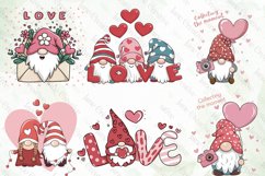 Valentines Gnome Sublimation Clipart Product Image 6