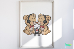 Valentine Teddy Bear Clipart Product Image 2